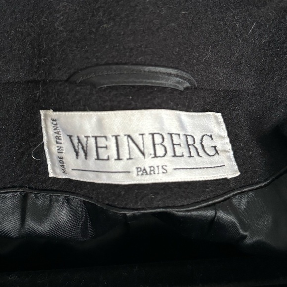 Vintage Weinberg wool and cashmere trench coat - Picture 7 of 7